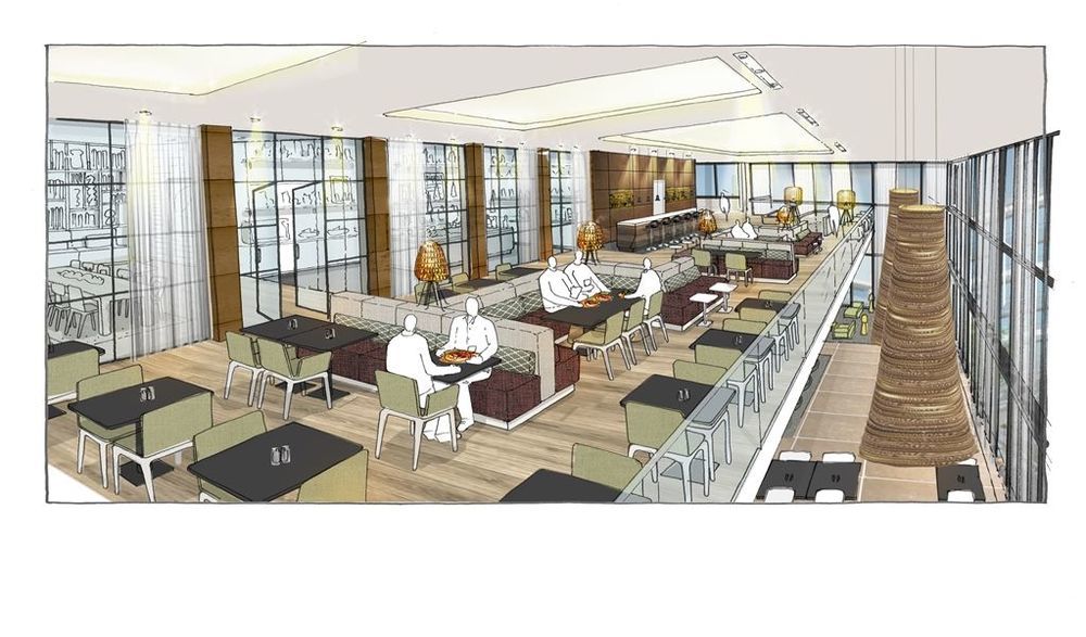Element Amsterdam Hotel Nhà hàng bức ảnh
